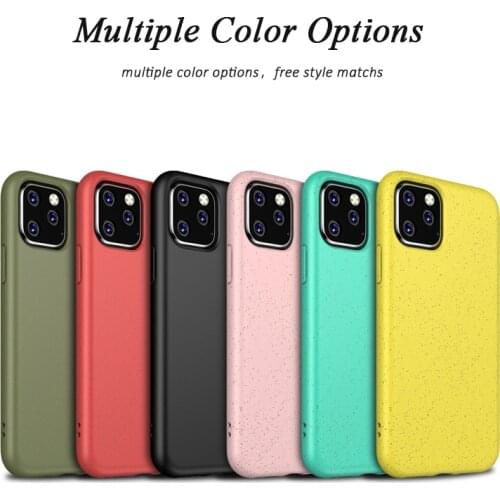 Eco Friendly Biodegradable Phone Case for iPhone 11 Pro Max PLA Cell Mobile Cover