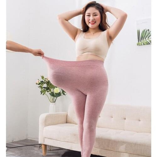 Womens Seamless Long Johns Large Sizes Sexy Cotton High Waist Keep Warm Thermal Underwear Thermal Long Johns Autumn Plus Size
