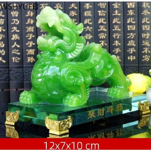 Chinese Style Lucky Brave Troops Resin Decoration Living Room Bedroom Study Creative Decoration Shop Opening Auspicious Crafts