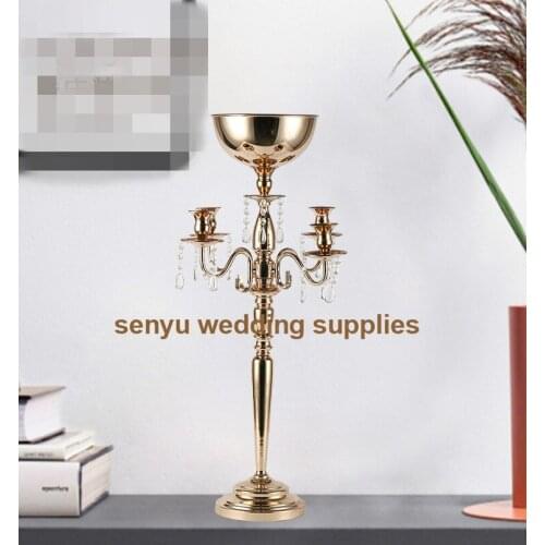 Hot sales!! New design wedding candelabra, table candleabras flower stand flower vase,home decoration senyu0332