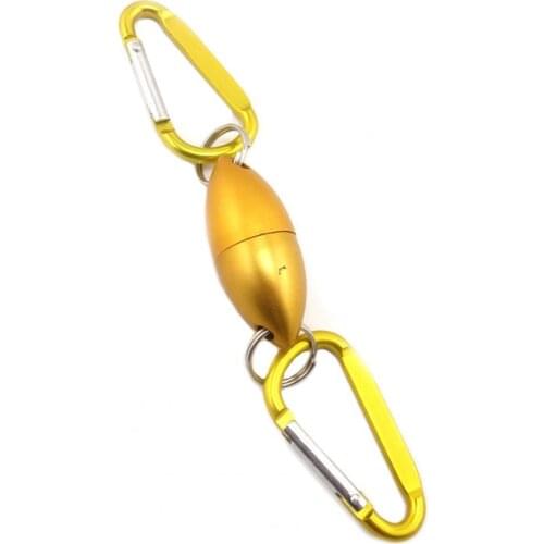 Magnetic Net Mini Wear Resistant Space Aluminum Portable Fish Grip Retention Rope Durable for Fishing Lover