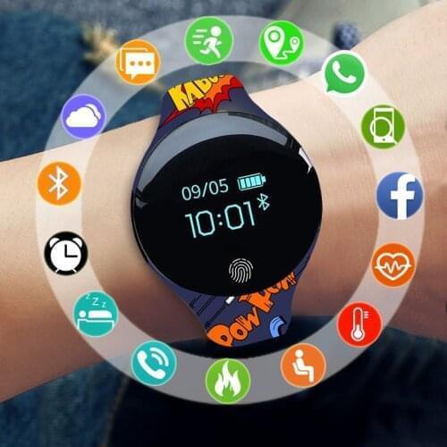2021 new fashion sports watch childrens watch boy girl electronic LED digital watch childrens wrist watch gift simple