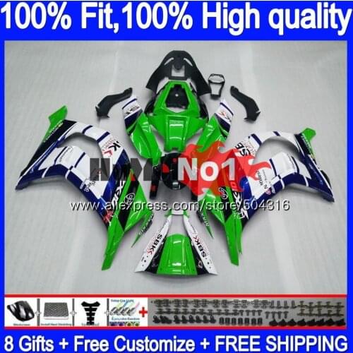 OEM Injection For KAWASAKI ZX-10R ZX1000 ZX10R 16 17 18 19 85MC.64 Green blue ZX 10 R ZX 10R 1000 2016 2017 2018 2019 Fairing