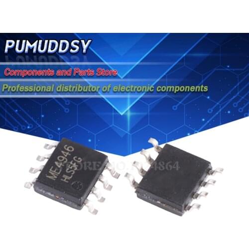 10PCS ME4946 AO4946 MT4946 SI4946 Field Effect MOSFET SOP8 IC