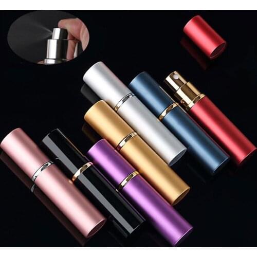 5ml Travel Accessory Portable Refillable Perfume Atomizer Empty Spray Bottle Elegant and refillable bottle perfect for traveling