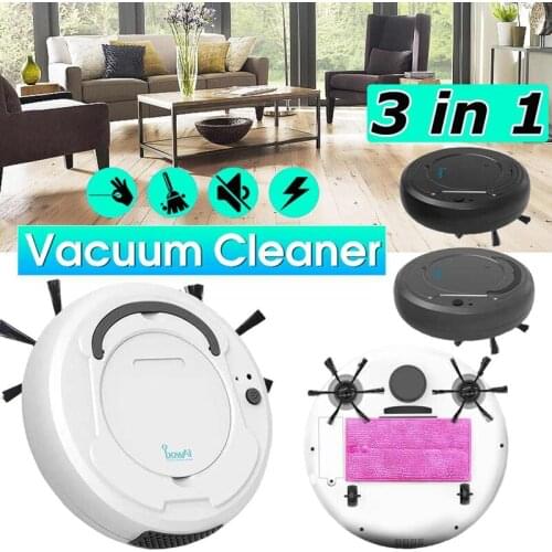 1800 Pa Multi-function Robot Vacuum Cleaner Cleaning Machine Intelligent Charging Vacuum Cleaner Three-in-one Sweeping Machine