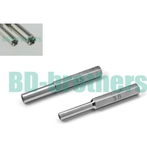 3.8mm/4.5mm Security Screwdriver Tool Bit Gamebit for Nintendo NGC SFC MD NES N64 SNES Gameboy Open Tools 200pcs/lot