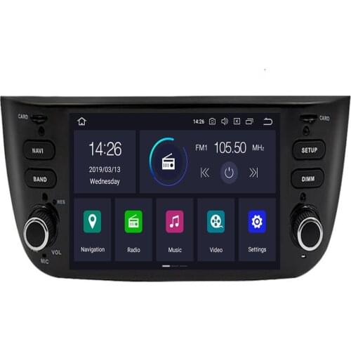Car Multimedia Player 2 Din Android 10 8 core For Fiat/Linea/Punto 2012-2015 GPS DVD Automotivo Radio FM Quad Core DSP USB DVR