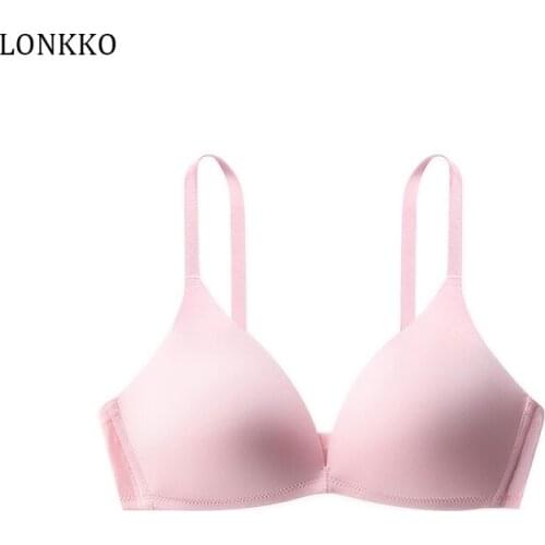 Seamless Bras For Women Push Up Bras No Wire Brassiere A B Cup Underwear Sexy Bra 3/4 Cup Bra Women Lingerie