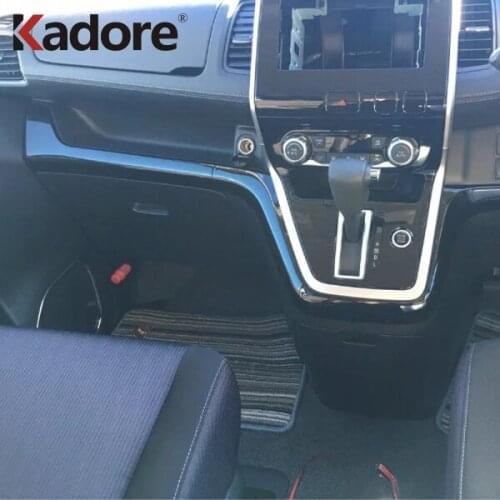 For Nissan Serena 2016-2018 2019 2020 2021 Car Interior Moulding Trim Sticker Strip Center Control Styling Garnish Accessories