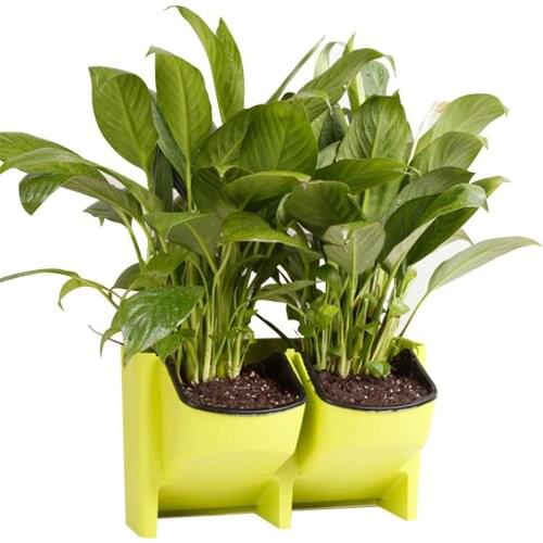 HobbyLane Wall Hanging Garden Flower Pot Planter Wall Decoration Stackable Vertical Wall Planter Self Watering Plant Pergola