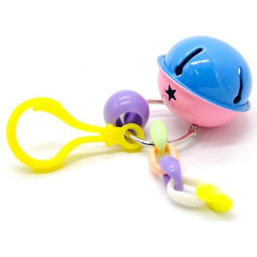 Bird Toys Bells For African Grey Parrots Budgie And Pets Toy Perch Parakeet Cockatiel Cage Decoration Supplies jouet perroquet