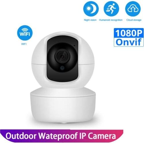 Security Camera Baby Monitor 1080p Cloud Storage Wifi IP Cam Weatherproof Infrared Night Vision Motion Detection Home Camera