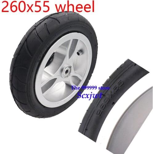 260*55 Wheel Tyre Fits Baby Trolley, Folding Baby Cart,Children Tricycle, Childrens Bicycle,Electric Scooter 260x55 Tire