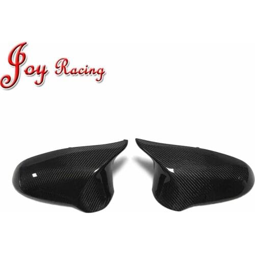 Real Carbon Fiber Side Door Mirror Cover for BMW M3 M4 F80 F82 F83 2014 - UP F87 M2 competition Car Mirror Caps Carbon Fiber