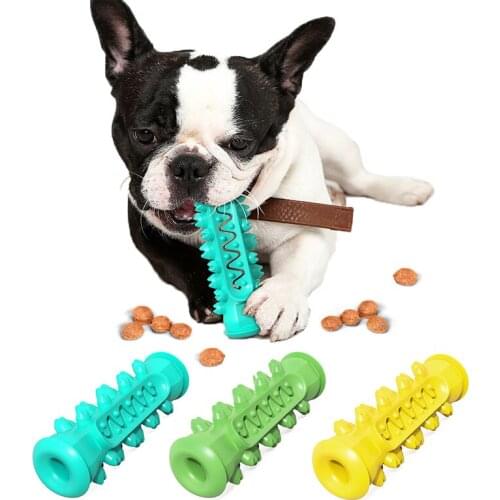 Bone Shaped Dog Toothbrush Toy Durable Dogs Chew Toys Pet Molar Stick for Medium Large Breed Dental Care Tooth Cleaning Supplies