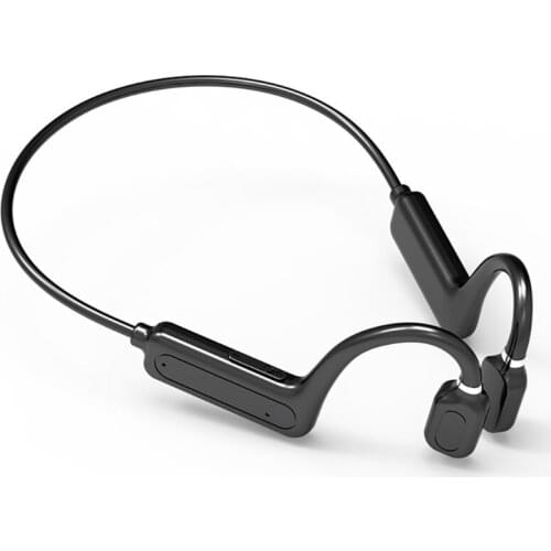 Bone Conduction Earphone Wireless Bluetooth-compatible Headphones Bluetooth-compatible 5.1 Sports Headset for Outdoor