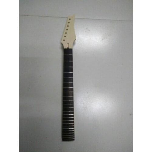 One 7 string NEW high quality Unfinished electric guitar neck 24 fret maple wood Rose Fretboard