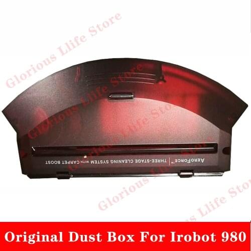 100% New Original Replacement Spare Parts Dust Box Bin Suit For Irobot 980 Vacuum Cleaner Robot Accessories