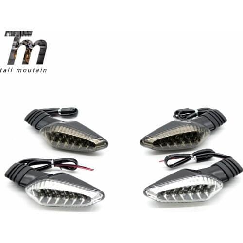 Front/Rear Turn Signal Smoke For DUCATI Monster 695 696 796 821 1100/S/EVO 1200 Motorcycle Indicator Light Blinker Lamp Monster
