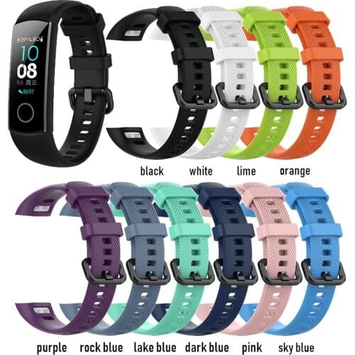 For Huawei Honor 4/Honor 5 smart watch sport silicone wristband Replacement Original soft fashion strap Bracelet band