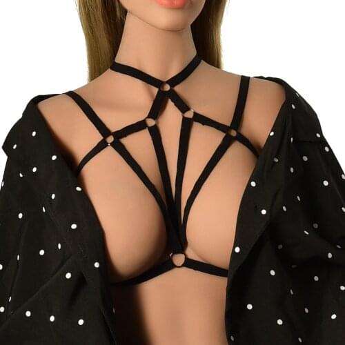 Sexy Straps Bras Lenceria Eroticos Mujer Women Lingerie Corset Solid Lace Underwire Muslin Sleepwear Underwear Cool Bras 2021