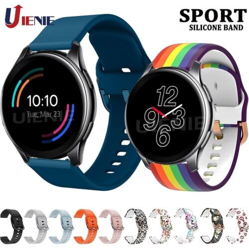 Silicone Band for Oneplus Watch Strap Wristband Smart Watch Bracelet 22mm Sport Watchband for One Plus Watch correa