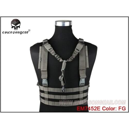 Emerson Molle System Low Profile Chest Rig Foliage Green EM7452