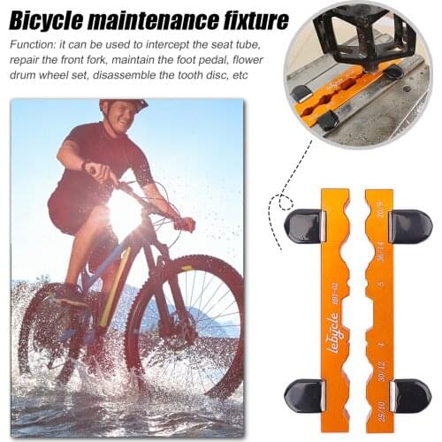 Bicycle Front Fork Hub Repair Tool Vise Front Fork Rear Shock Absorber Wheel Set Repair Clamp Fixture Bicycle Parts Accessory