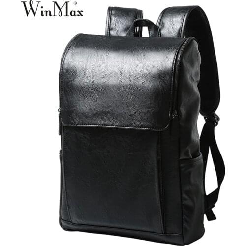 Мужские кожаные рюкзаки Winmax China At AliExpress