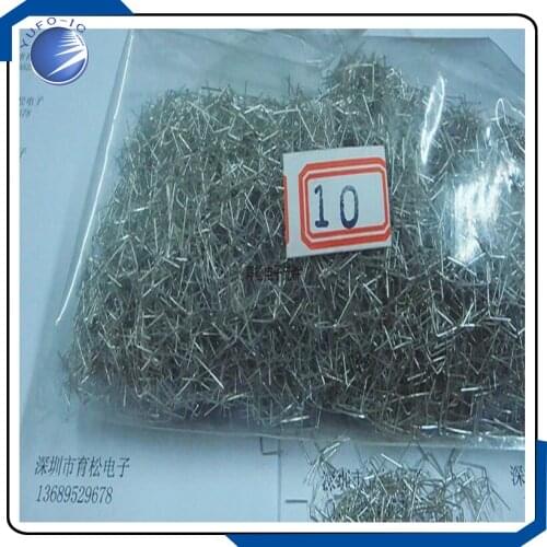 100PCS 100 10MM short circuit board cable wire jumper jumper PCB electronic jumper