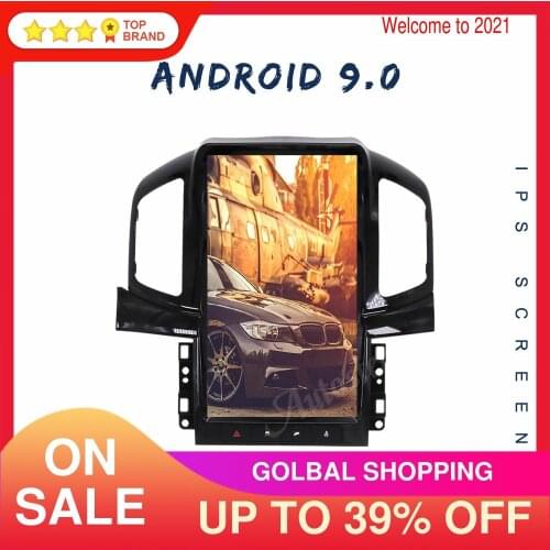 128G+4G For Chevrolet Captiva 2013-2017 Tesla Style Andriod 9.0 Car GPS Navigation Auto Radio Headunit Multimedia Player Carplay