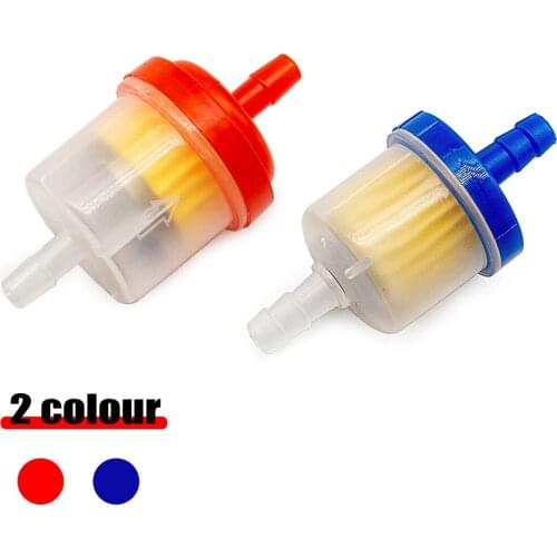 3Pcs Motorcycle Petrol Gas Fuel Gasoline Oil Filter for Scooter Motorcycle Moped Scooter Dirt Bike ATV Go Kart oil fuel filter