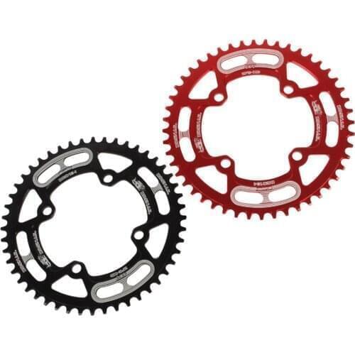 44T/46T/48T/50T/52T Mountain Bicycle Chainwheel MTB bike crankset Aluminum Narrow Wide Chainring BCD 104