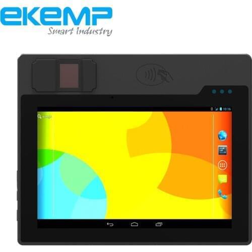 8 Inch Biometric Fingerprint PC with Live Iris Scanner and Smart Card Reader for Criminal Identification