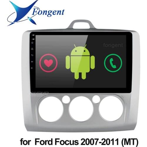Android 10 For ford focus 2 Mk2 2004 2005 2006 2007 2008 2009 2010 2011 Car Radio Multimedia Video Player Navigation 2 din dvd