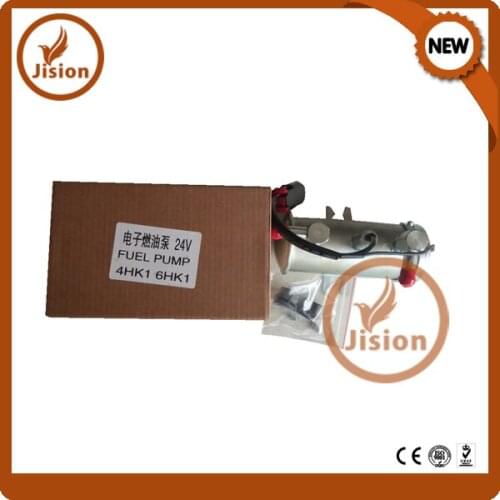 JISION OEM Electric Fuel Pump 8980093971 ZAX240 EX240 EX330-3 4HK1 6HK1 24V free shipping