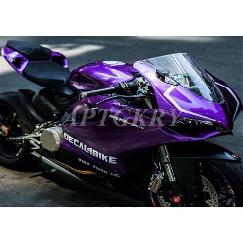 New ABS Plastic Shell Motorcycle Fairing kit Fit For Ducati 899 1199 panigale 1199S 2012 2013 2014 2015 Bodywork Set Purple