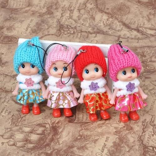 5pcs 8cm Little Kelly Confused Doll Princess Cute Baby Kelly Dolls Body Toys For Girls Children Gifts M0193