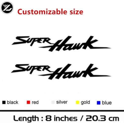 Motorcycle sticker moto gp body model sticker helmet wind sticker personality Fuel tank sticker for honda Super Hawk