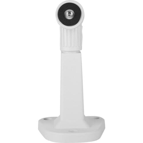 Wall Mount Rotating Ceiling Bracket Stand Holder 360 Degree Adjustable for CCTV Surveillance Security Camera White