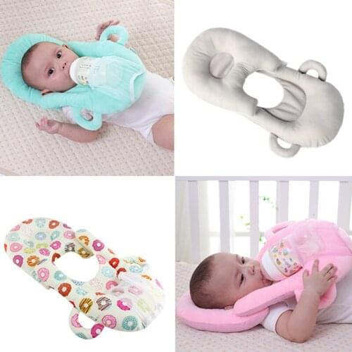 Baby Pillows Multifunctional Concave Model Cushion Infant Feeding Pillow Nursing Breastfeeding Layered Washable Cover