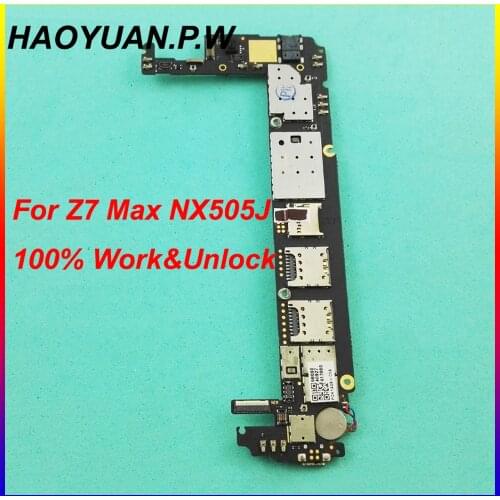 HAOYUAN.P.W Original Unlocked Mainboard Motherboard flex Circuits Cable FPC For ZTE Nubia Z7max Z7 max NX505J Fast Shipping