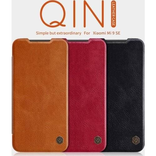 Original Nillkin Qin Series PU Leather Case For Xiaomi Mi 11 Mi11 Card Holder Flip Cover for Xiaomi Mi 11 Protective Capa Fundas