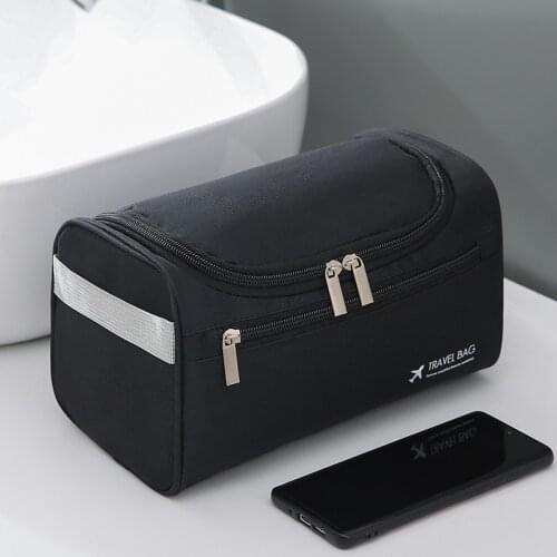 Hanging Toiletry Bag Travel Wash Pouch Makeup Organizer for Women Men with Hanging Hook Water Resistant Portable Cosmetic Bag