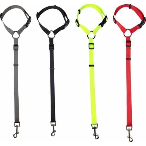 Pet Supplies Adjustable Leash Dog Car Seat Belt Safety Protector Outdoor Travel Pet Accessories Breakaway Car Harness