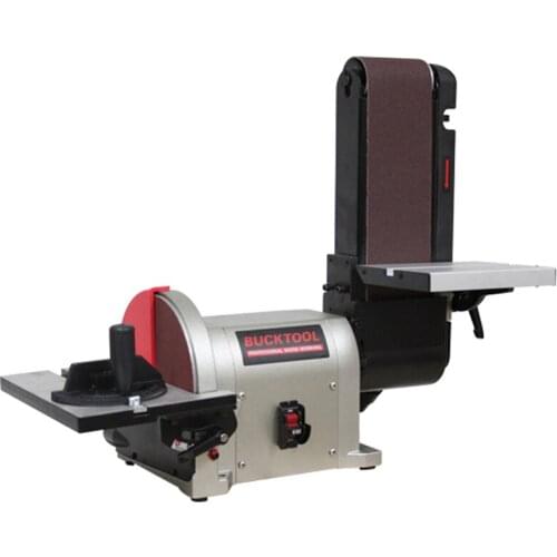 220V/900W Abrasive Disc Machine Belt Sand Paper Machine Sanding Polisher Sharpener Desktop Multi-Function 2980r/min
