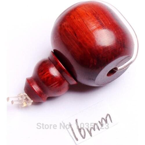 High Quality 16,18,20mm Smooth Natural Column Shape Deep Red Wood Tibet Guru DIY Gems Loose Beads 1Set w3461 2 3