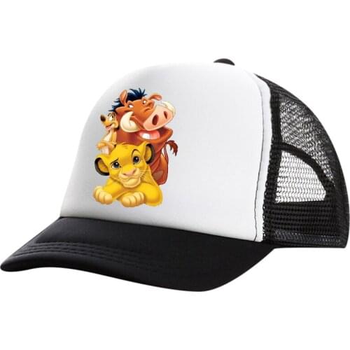High quality The Lion King baseball cap mens and womens outdoor all-match sunscreen baseball cap