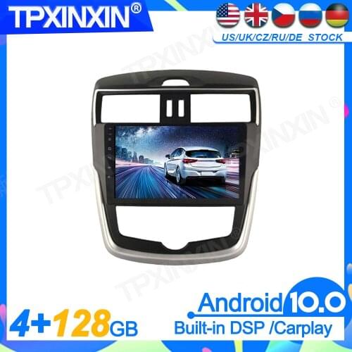128G Android10.0 For Nissan TIIDA 2014-2019 Head Unit Car Multimedia Player Auto Radio Tape Recorder GPS Navigation DSP IPS 2Din